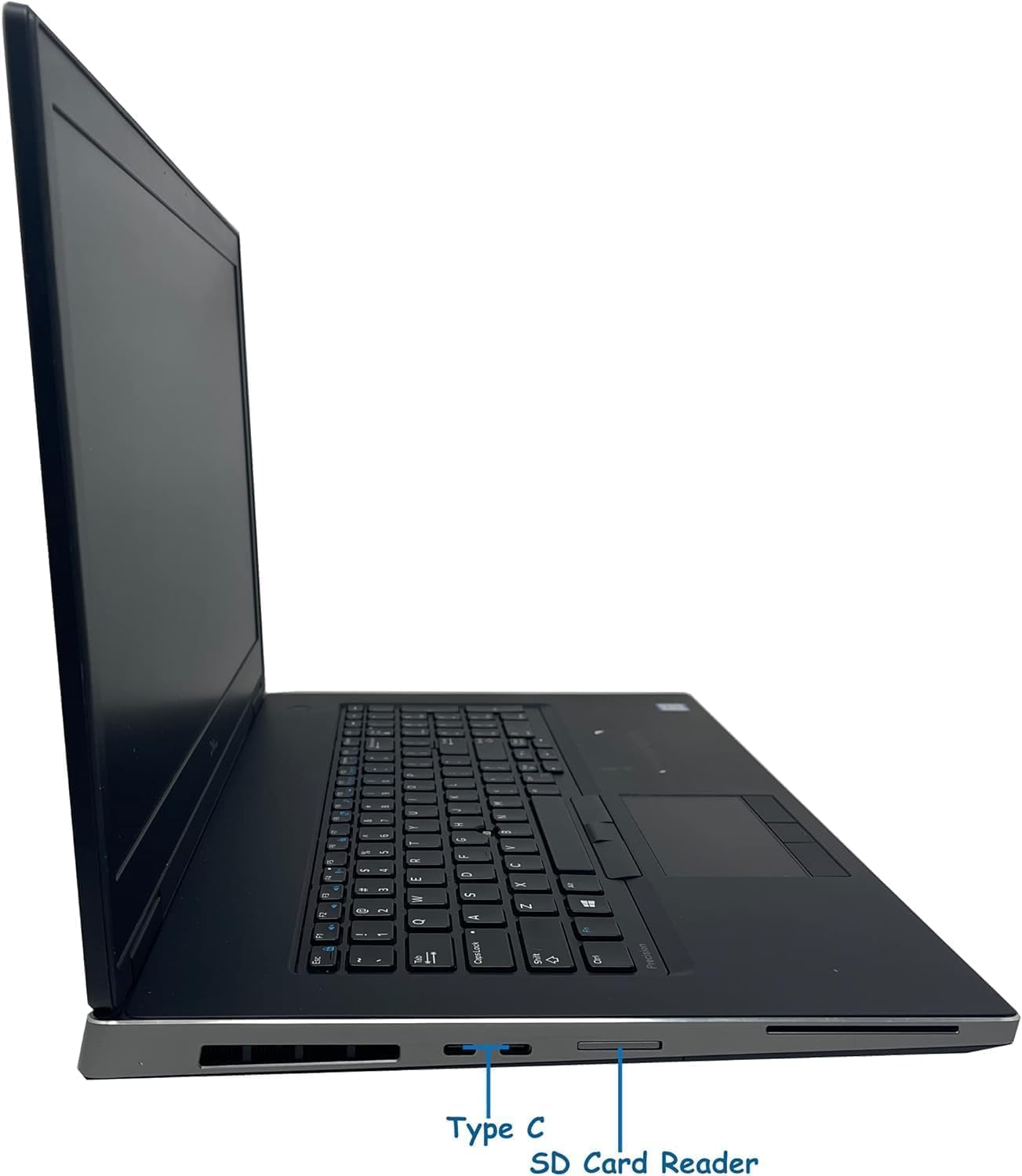 Dell Precision 7540 Workstation Laptop PC, 15.6“FHD(1920x1080), NVIDIA Quadro T2000 4GB GDDR5, Intel Core i7-9850H up to 4.60GHz, 16GB RAM, 512GB SSD, Windows 10 Pro, Black (Renewed)