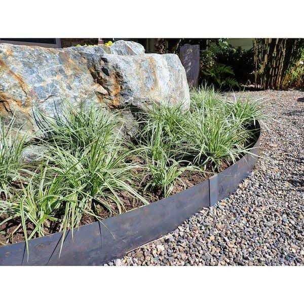 Edge Right 4 ft. x 14-Gauge x 8 in. COR-TEN Steel Landscape Edging