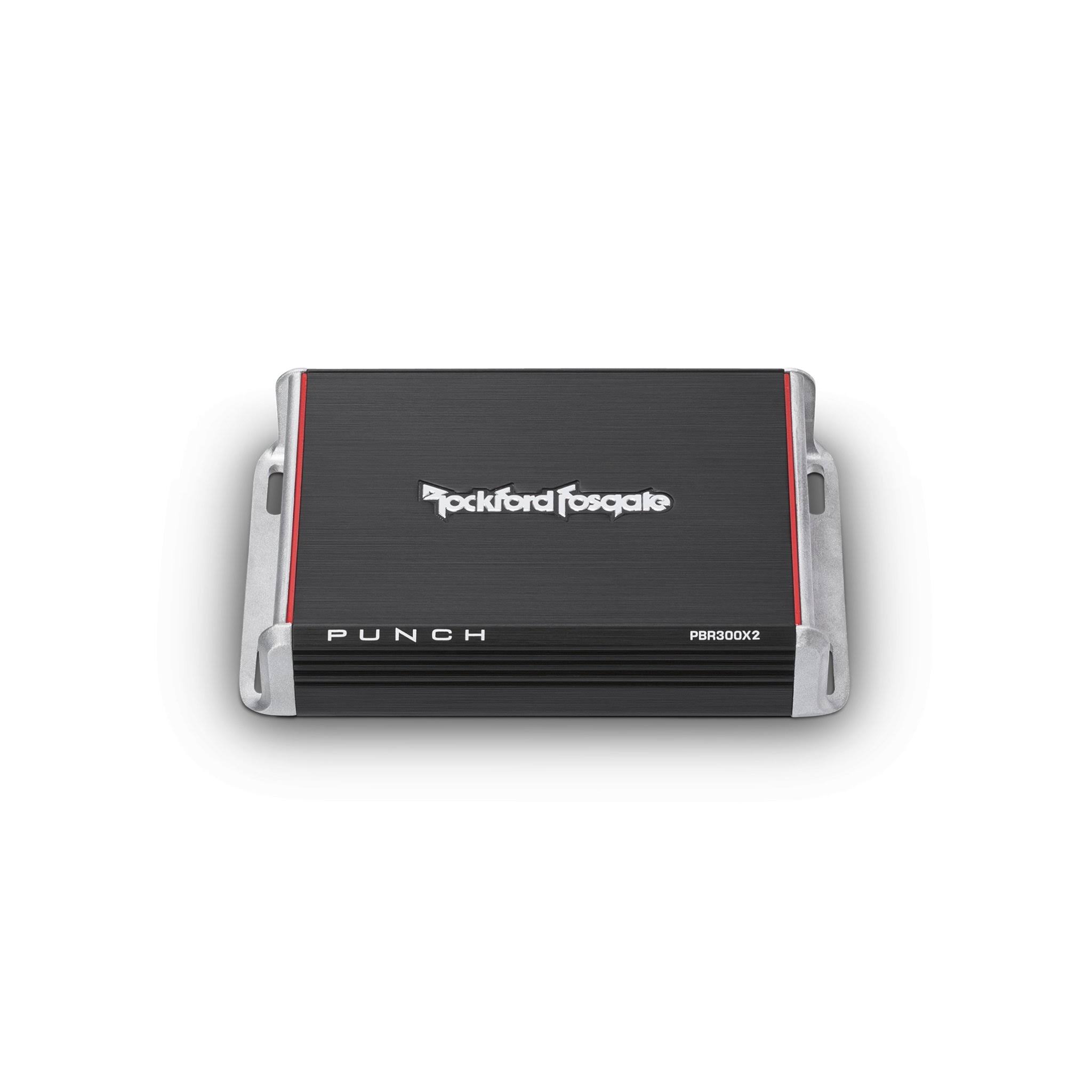 Rockford Fosgate Punch PBR300X2 Class BR 2-Channel Car Amplifier - 300W