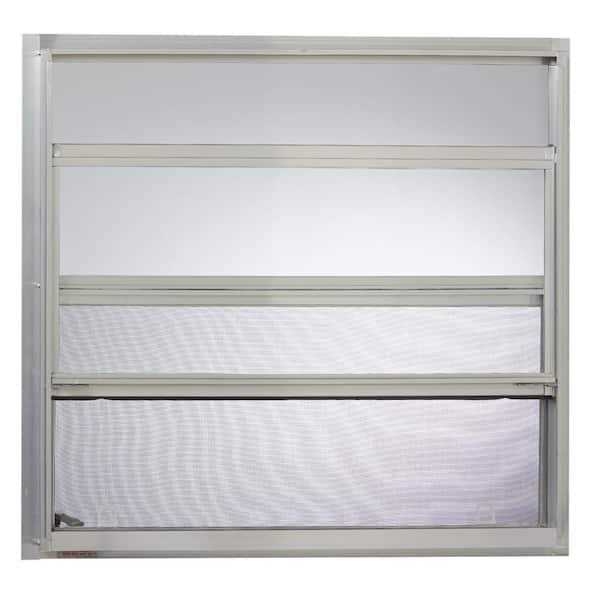 TAFCO Windows 30 in. x 27 in. Mobile Home Single Hung Aluminum Window