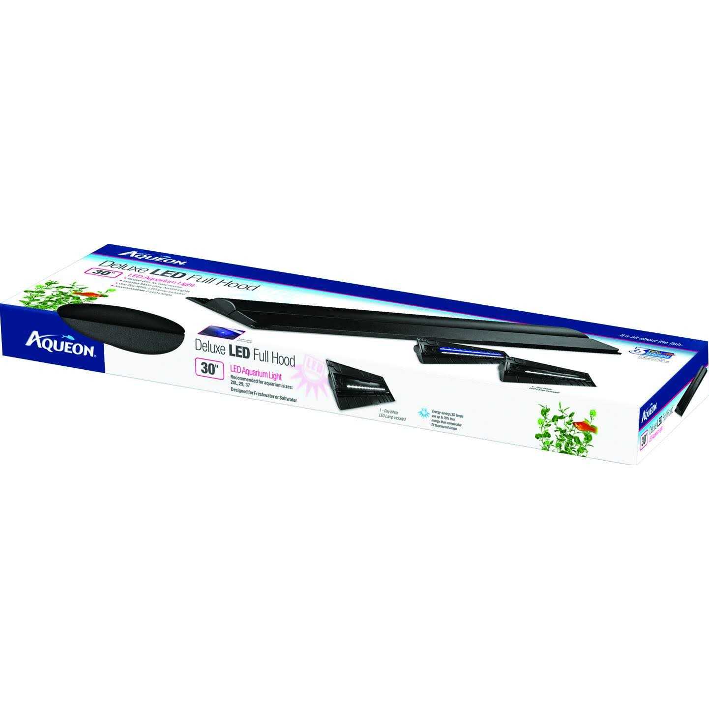 Aqueon LED Deluxe Full Hood - Pet Supplies online store