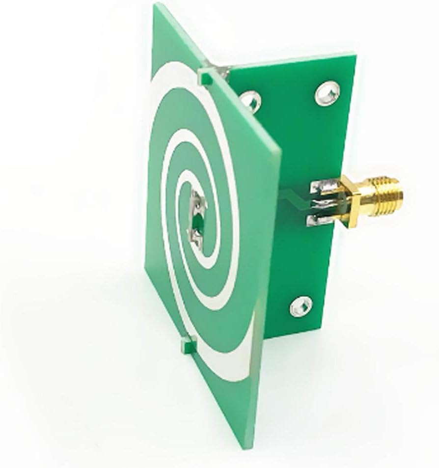 Isometric Helical Antenna, 2.4Ghz-5.8Ghz Circularly Polarized Antenna UWB Antenna for Transmission and Reception of Radio Signals
