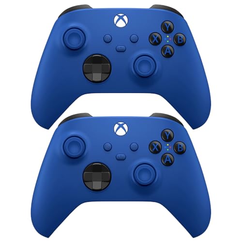 Microsoft QAU-00157 Xbox Wireless Gaming Dual Controller Bundle (Ghost Cipher Special Edition) for Xbox Series X|S, Xbox One, Windows PC, Android and iOS
