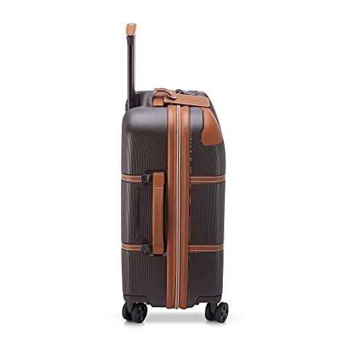 DELSEY PARIS Chatelet Air 2.0 Hardside Luggage with Spinner Wheels, Angora, Checked-Large 28 Inch