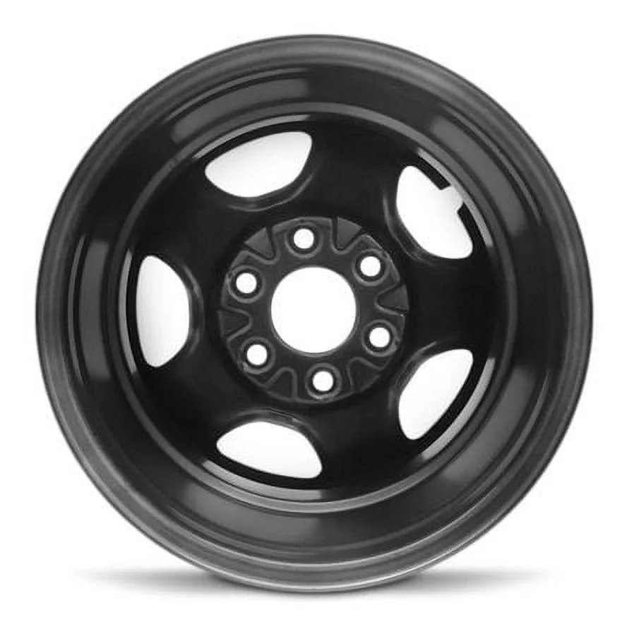 New 16x6.5 inch Wheel for Chevy Silverado 1500 (99-05) Silver Painted Steel Rim