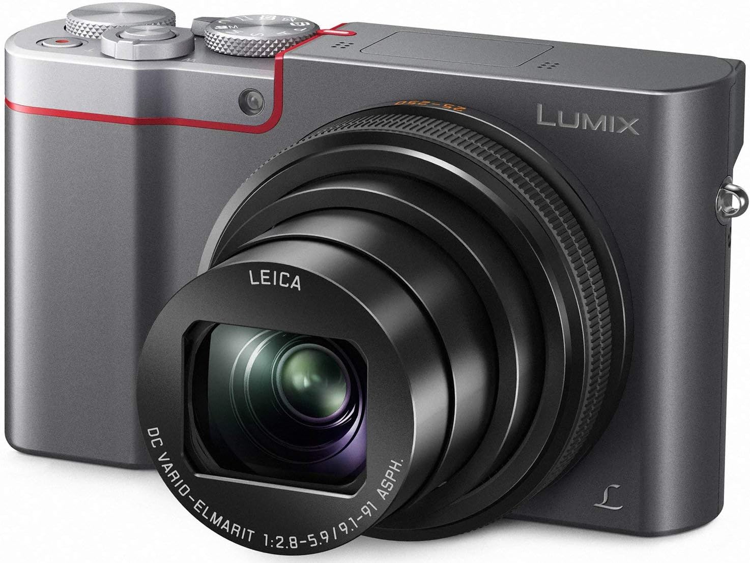 Panasonic LUMIX ZS100 4K Digital Camera, 20.1 Megapixel 1-Inch Sensor 30p Video Camera, 10X LEICA DC VARIO-ELMARIT Lens, F2.8-5.9 Aperture, HYBRID O.I.S. Stabilization, 3-Inch LCD, DMC-ZS100K (Black)