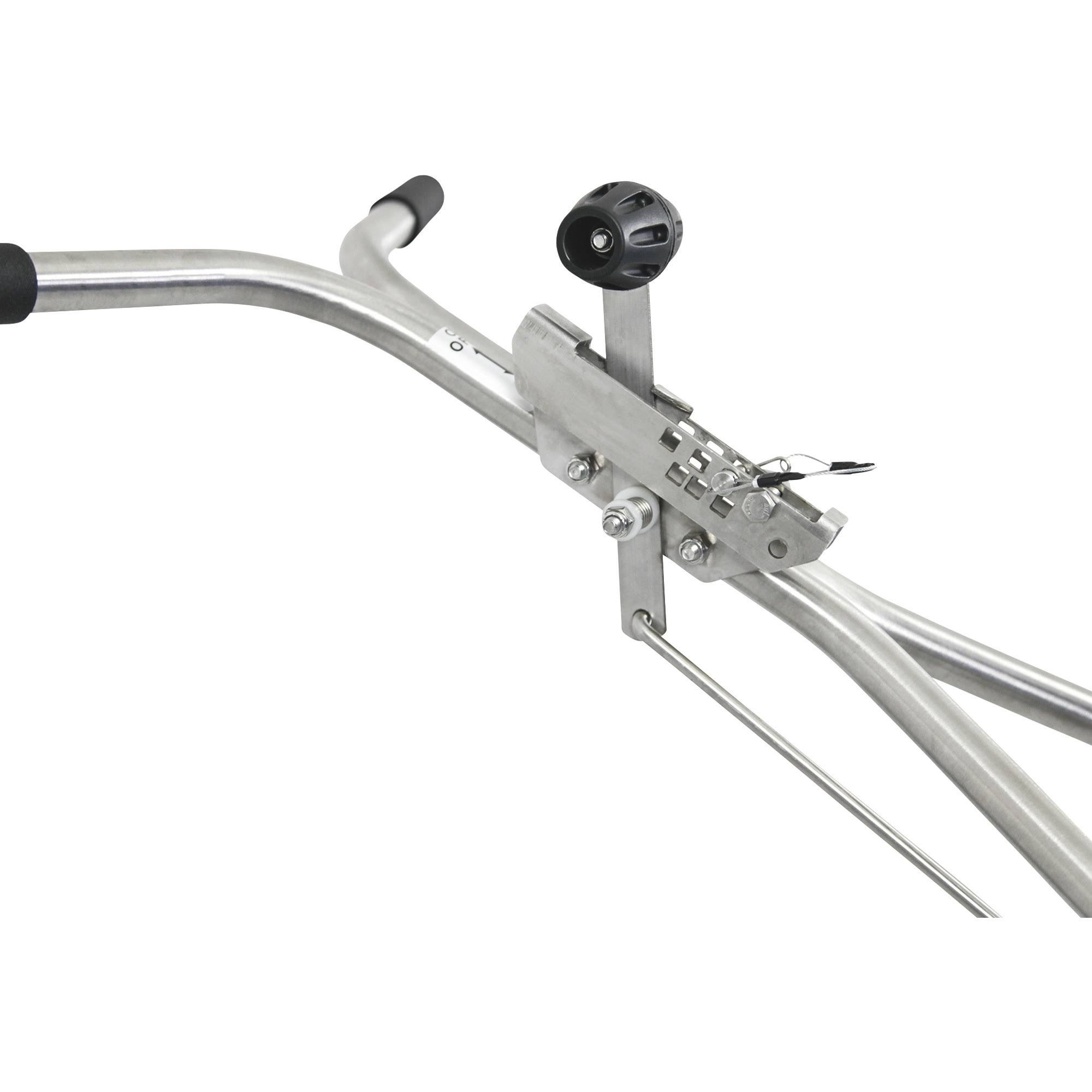 Spyker 150 lbs. Capacity Ice Melt and Salt Spreader with Deflector