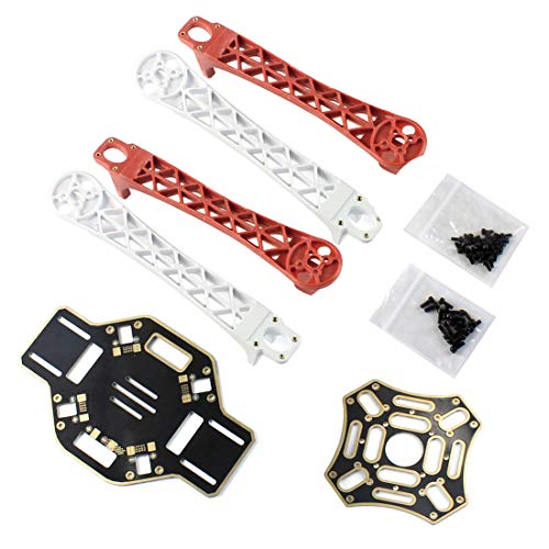 QWinOut DIY 2.4G 8CH KK V2.3 F450 Frame RC Quadcopter 4-Axle UFO Unassembly Kit RTF/ARF Drone (KK FC Version)