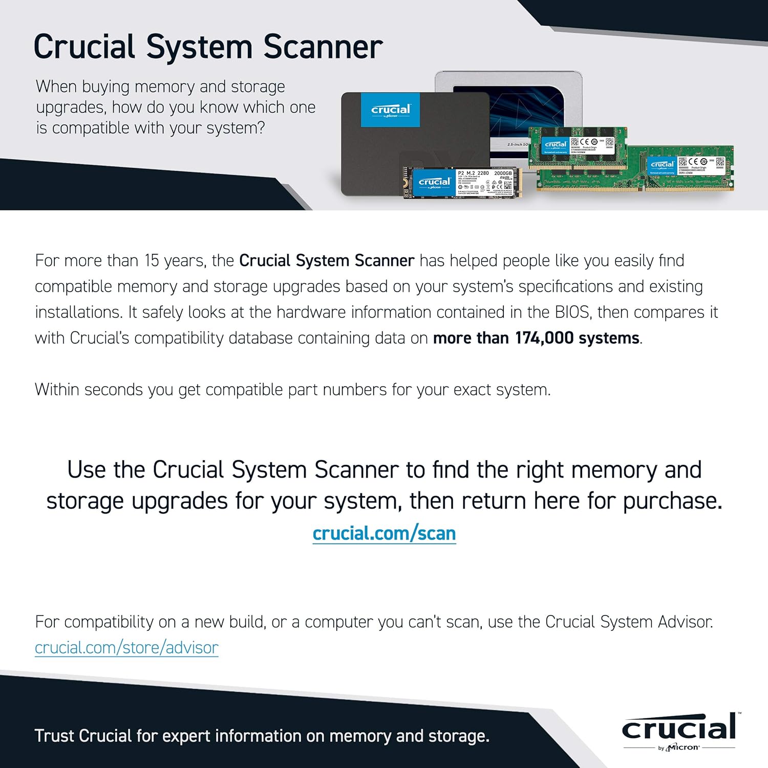 Crucial RAM 8GB DDR3 1600 MHz CL11 Desktop Memory CT102464BD160B Pack of 2