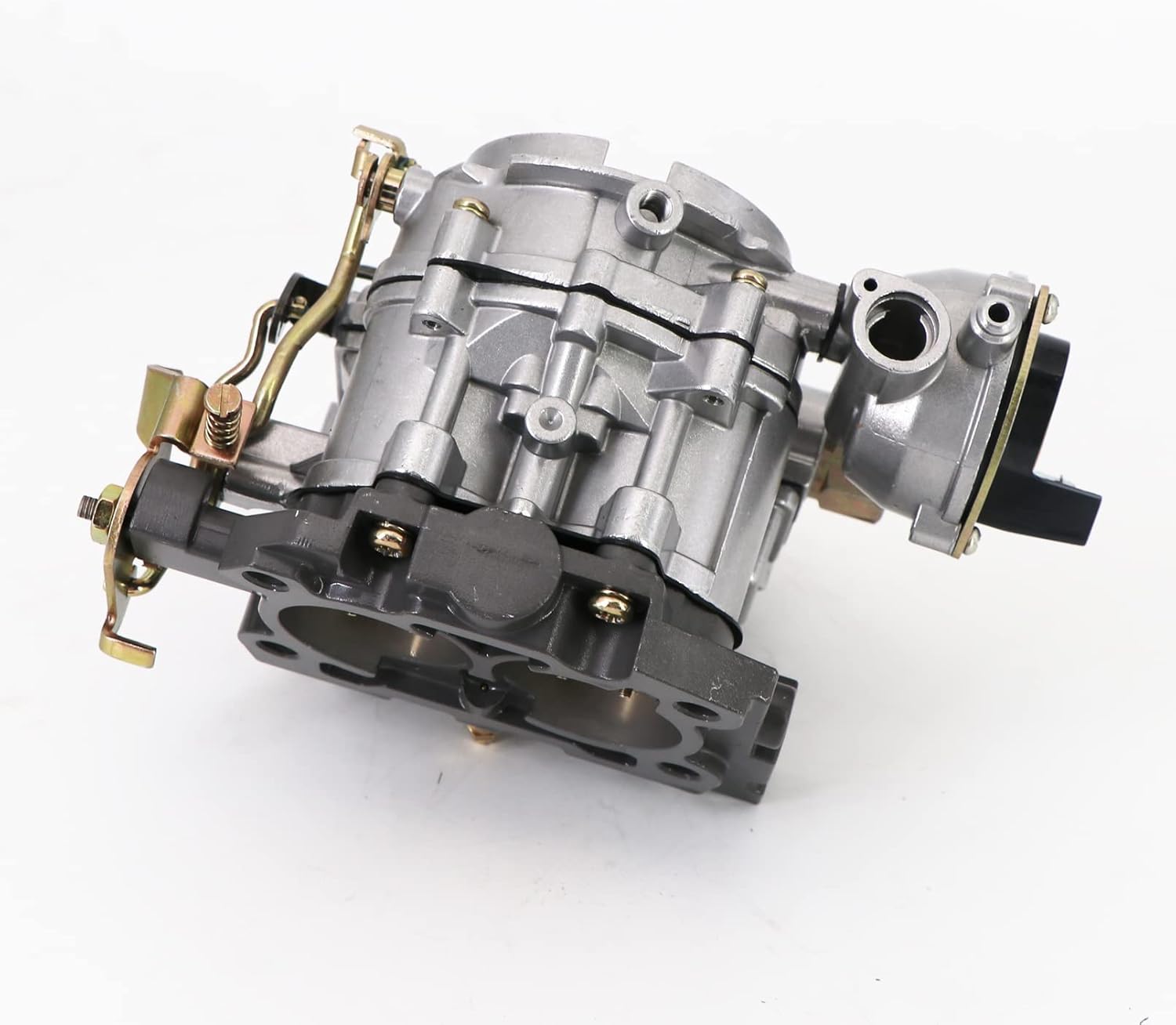 kipa Carburetor for Mercruiser Marine 4-Cylinder 2.5L 3.0L 2 Barrel Rochester 3310-807504A1 Side Fuel Inlet with Electric Choke