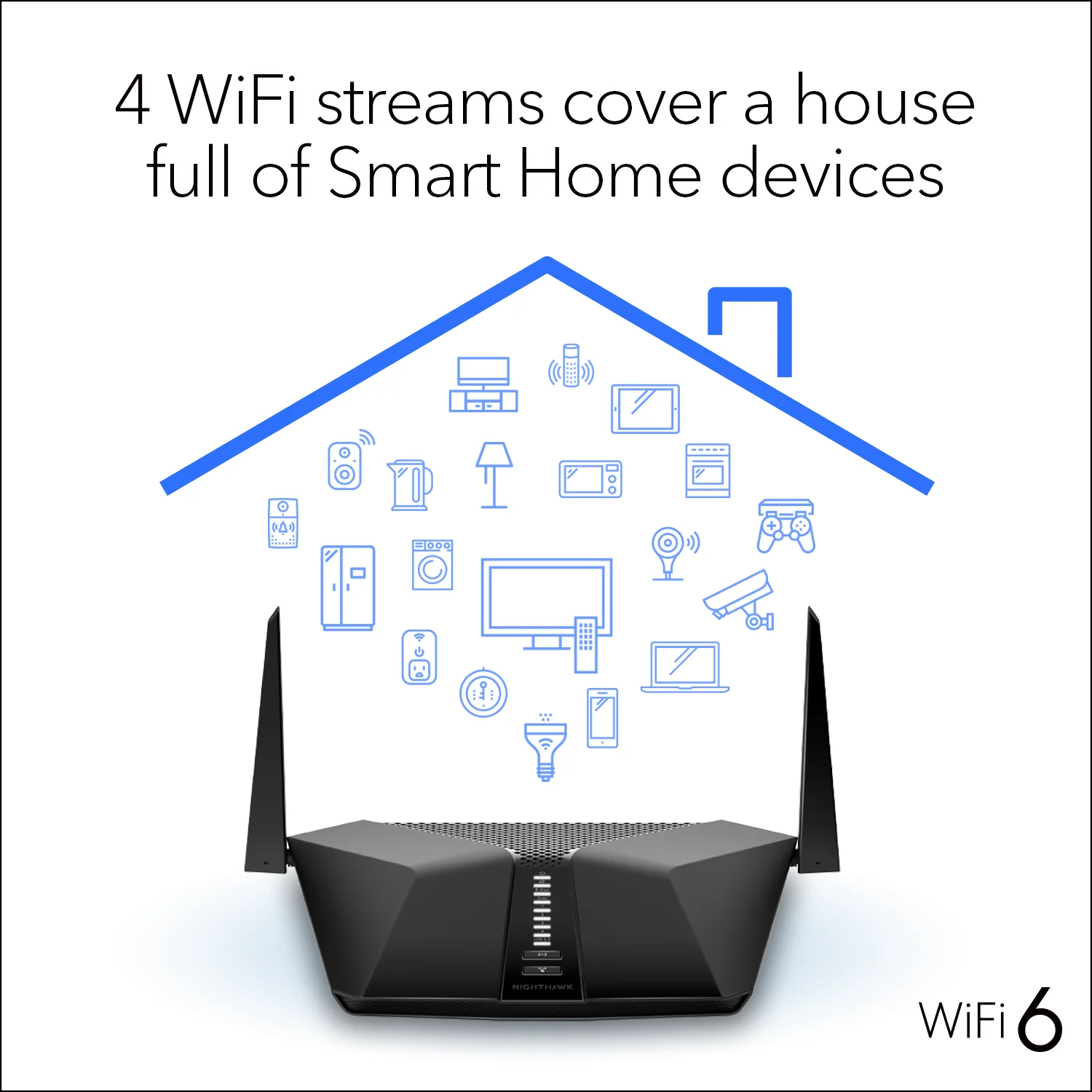 NETGEAR - Nighthawk RAX35 AX3000 WiFi 6 Router