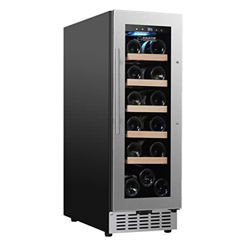 Equator 11 Inch Built In/Free Standing 18 Bottles Compressor Wine Cellar