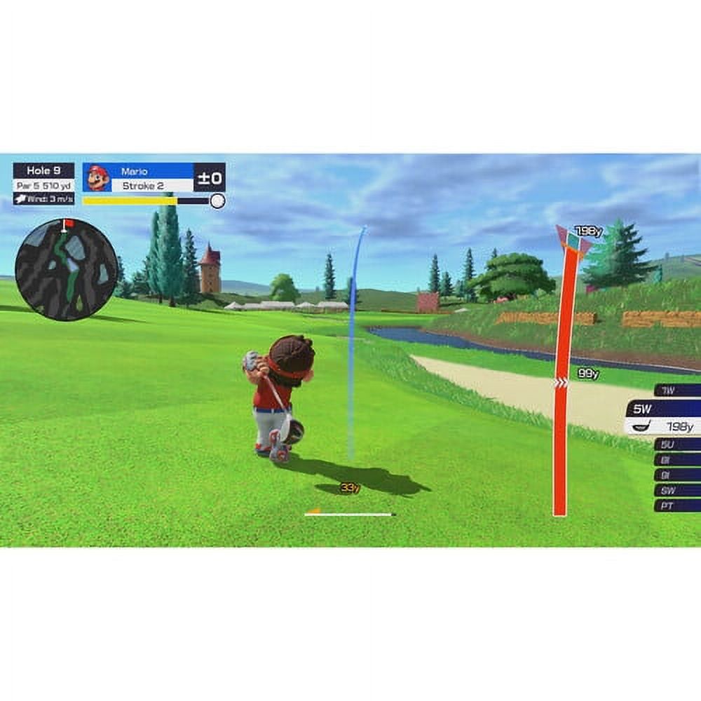 Nintendo Switch Lite Coral Gaming Console Bundle with Mario Golf: Super Rush
