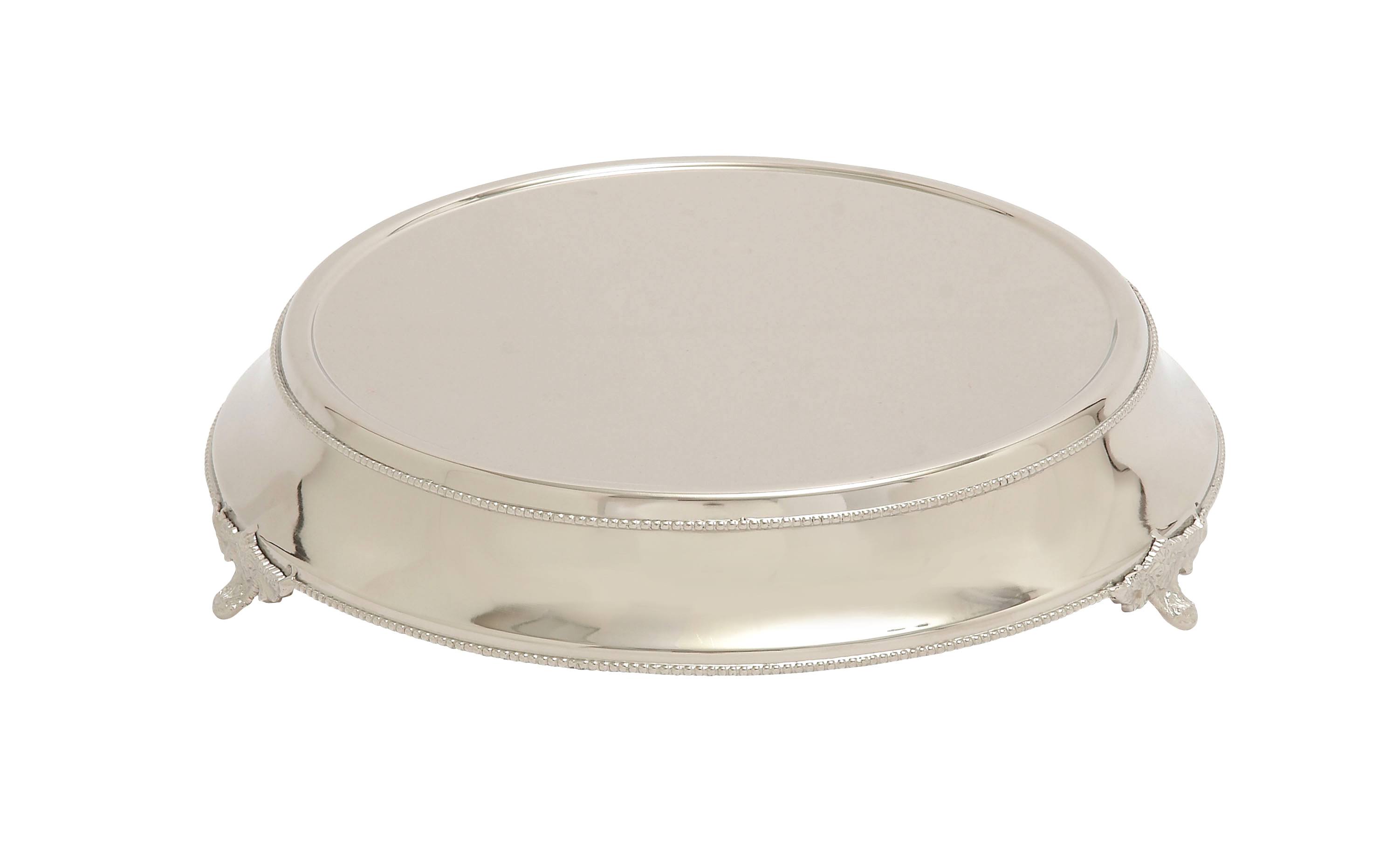 Stainless Steel Cake Stand Silver