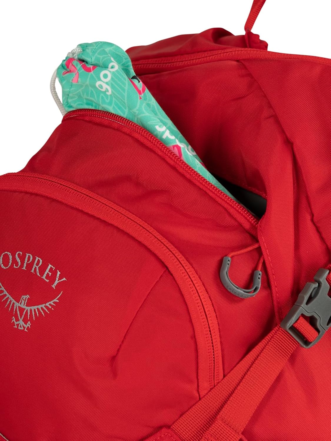Osprey Siskin 12L Men's Biking Backpack with Hydraulics Reservoir, Ultimate Red