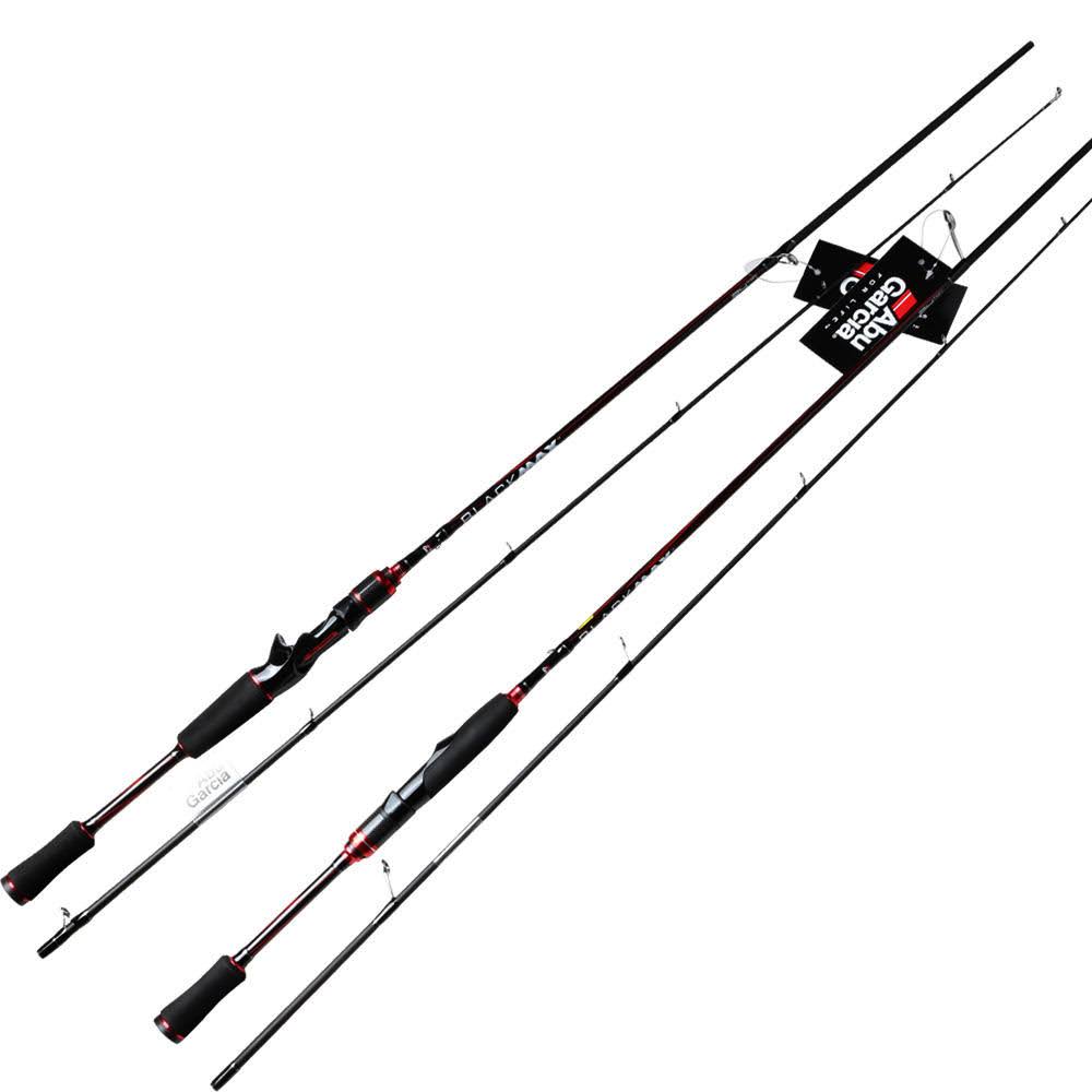 Original Abu Garcia New Black Max BMAX Baitcasting Lure Fishing Rod2.13mML M H MH Power Carbon Casting Fishing Rod