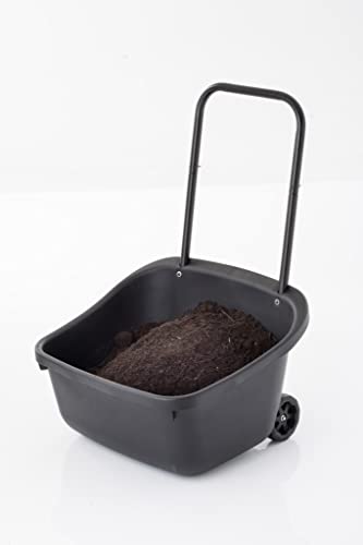 Maze 65 Gallon Two Stage Compost Tumbler with Large Double Doors and Open Frame, Black and Green