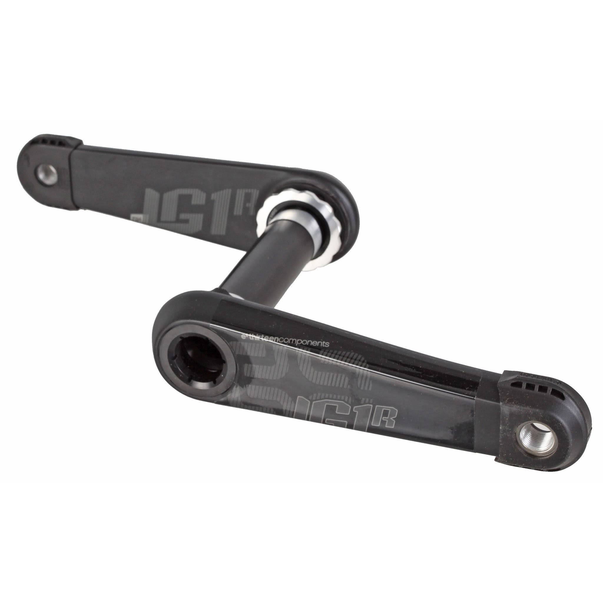 e*thirteen LG1 Race Carbon Crank (83mm) 165mm Blk - Black