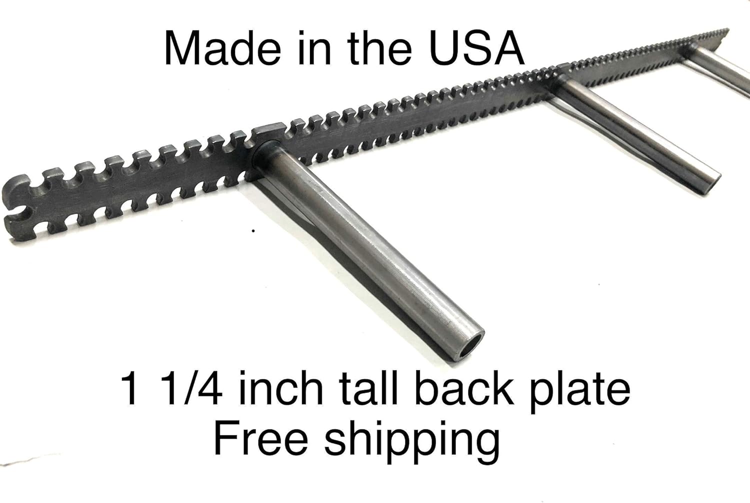 Sheppard Brackets - Heavy Duty Metal Floating Shelf Brackets Easy Mount, Mounting Locations Every Half inch (58 inch) Pack of 2