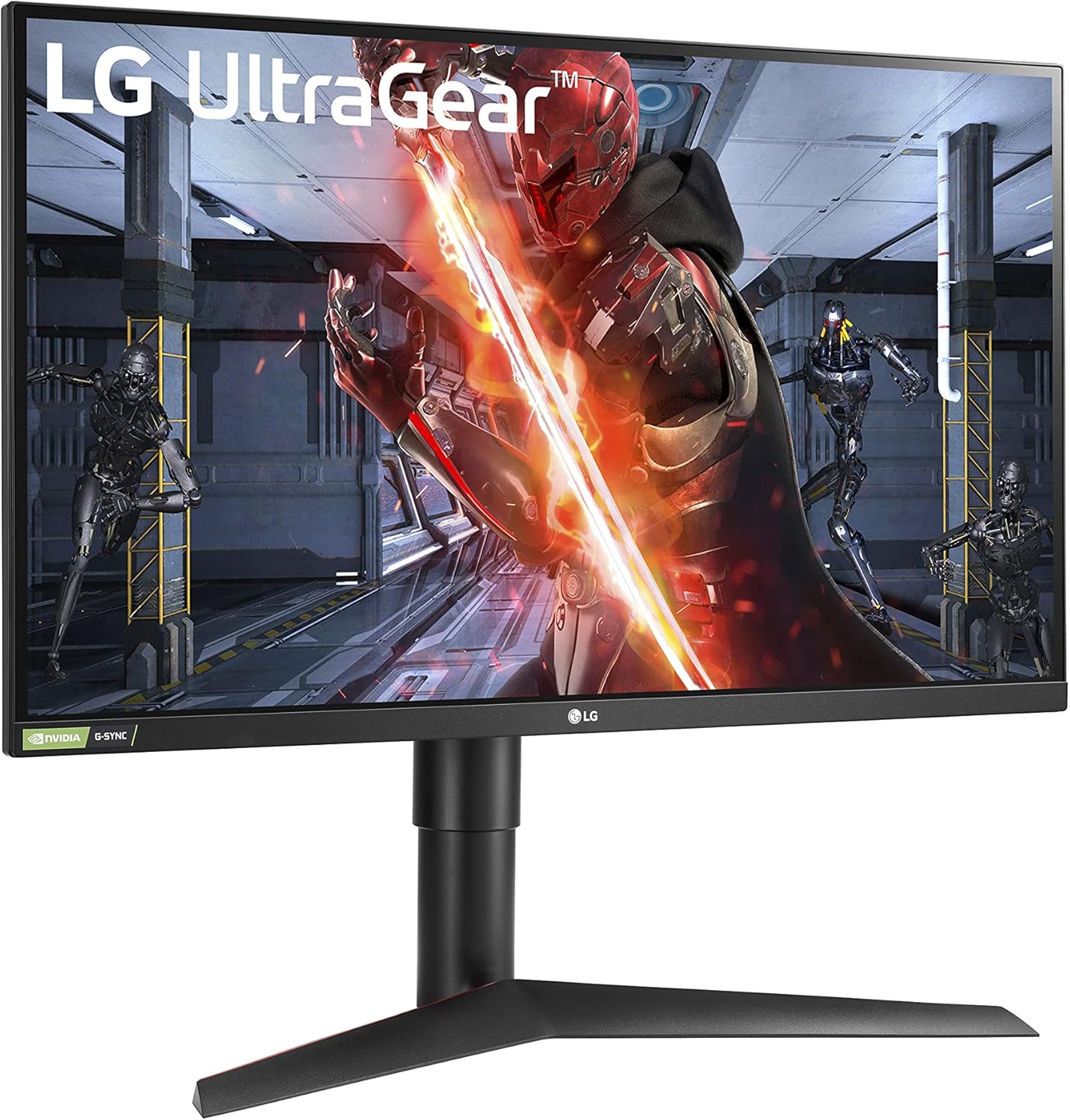 LG 27GL83A-B 27 Inch Ultragear QHD IPS 1ms NVIDIA G-SYNC Compatible Gaming Monitor, Black (Renewed)