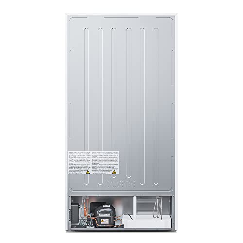 Upright Freezer/Refrigerator Convertible, 2-in-1 Appliance, Home, Dorm, and Garage Ready Fridge/Freezer Storage for Fresh or Frozen Food and Drinks, Wire Shelves and Drawer