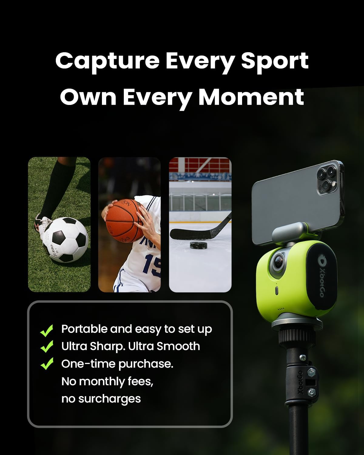 Chameleon AI Automobile Sports Camera