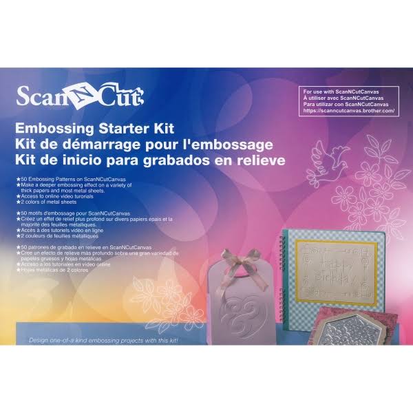 Brother ScanNCut Embossing Starter Kit