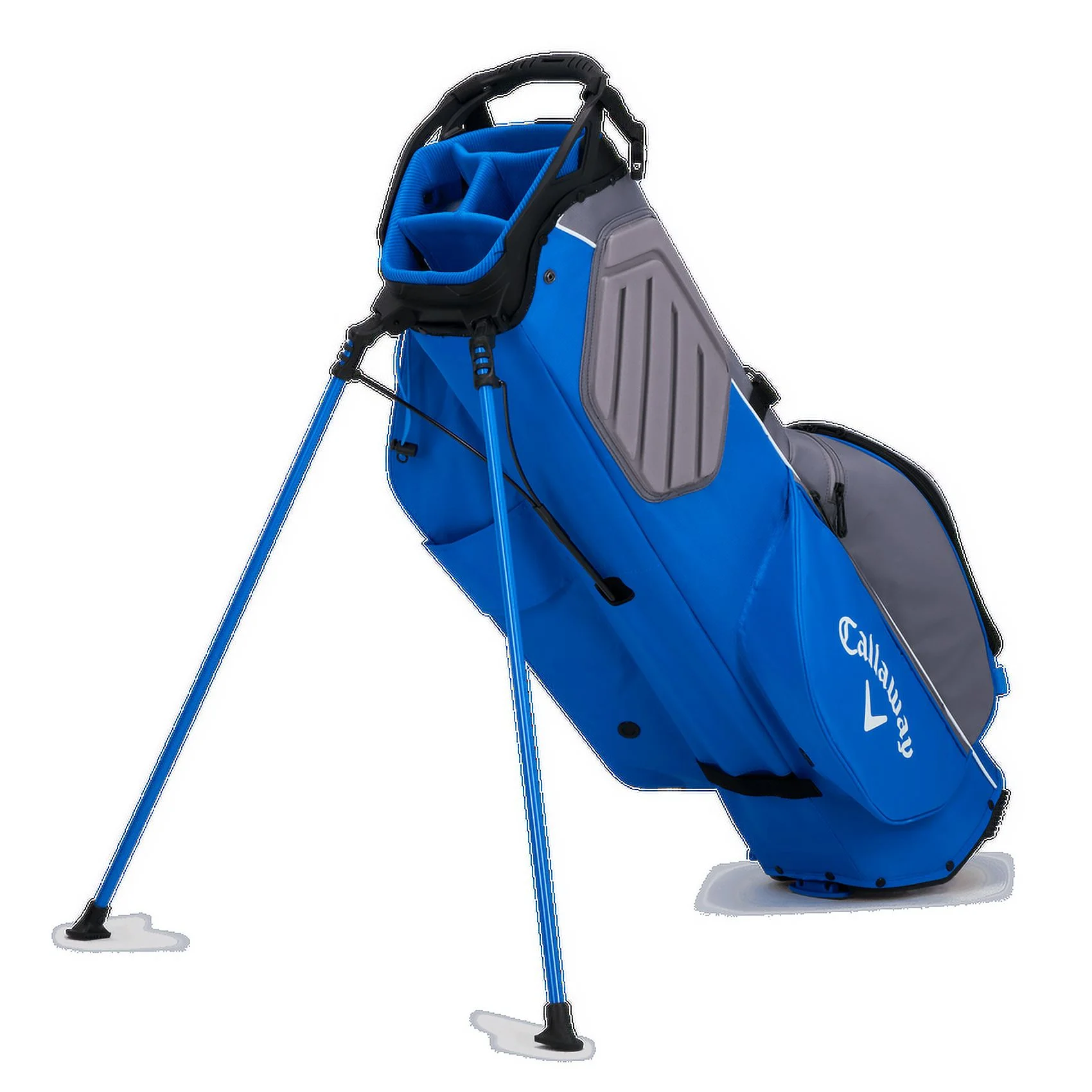 NEW Callaway Golf Fairway C Stand Bag 4-Way Top - Charcoal / Royal