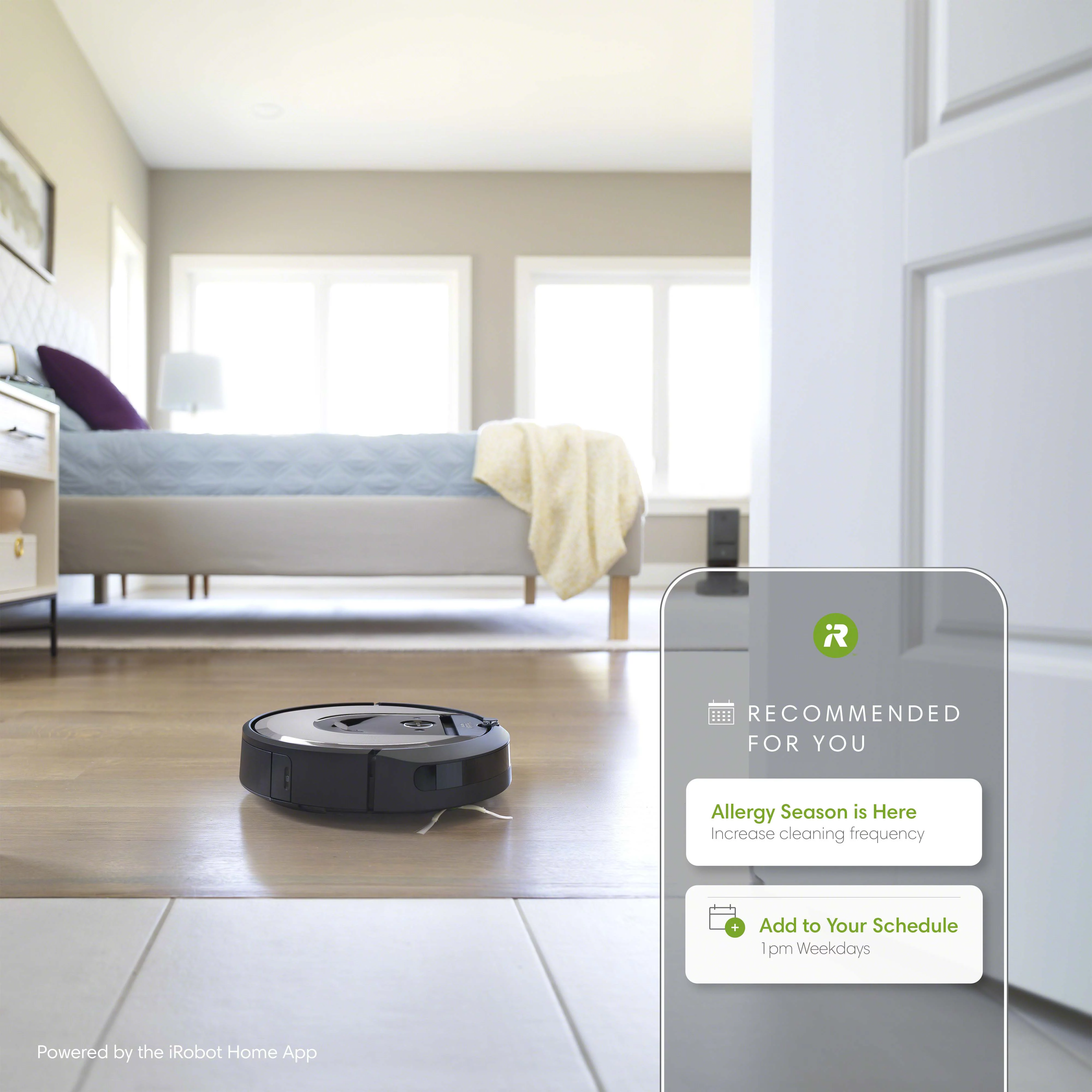 iRobot Roomba i7 (7150) Robot Vacuum- Wi-Fi Connected, Smart Mapping, Works with Google Home, Ideal for Pet Hair, Carpets, Hard Floors