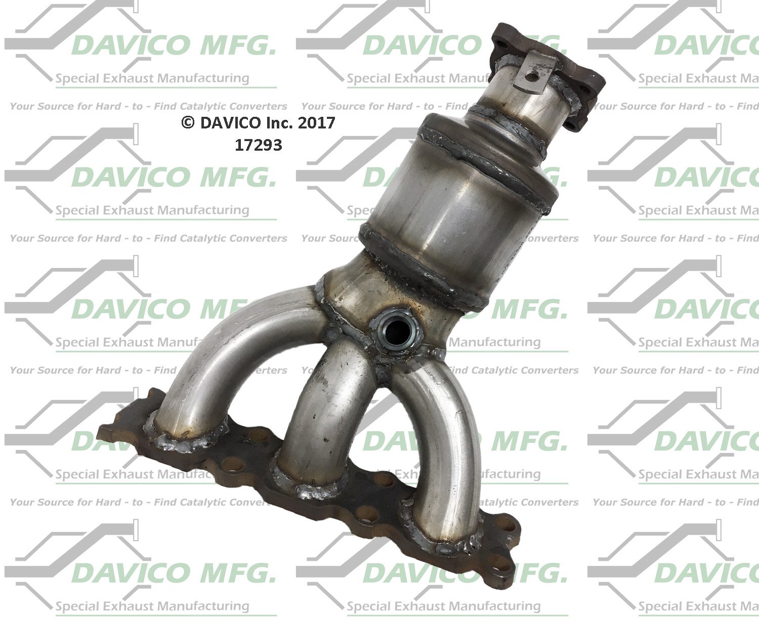 Davico Mfg Catalytic Converter P/N:17293 Fits select: 2007-2012 VOLVO XC90