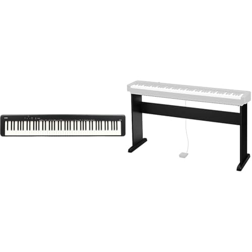 Casio CDP-S160 – 88-Key Weighted Digital Piano with Scaled Hammer Action Keyboard | Duet Mode for Students | Realistic Feel, Slim & Portable | Built-In Tones, Effects, USB-MIDI, Speakers | Black