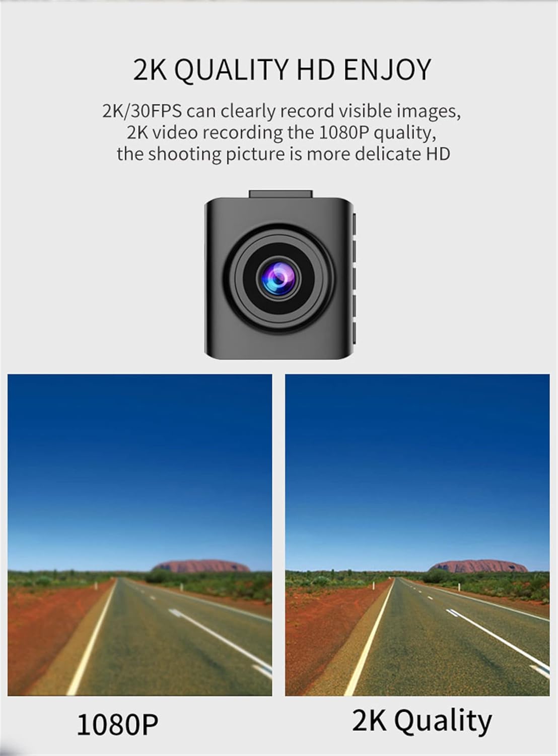 Dash Cam 1080P Dash Camera for Cars with 170° Wide Angle Car Camera with Night Vision WDR G-Sensor Parking Monitor Loop Recording