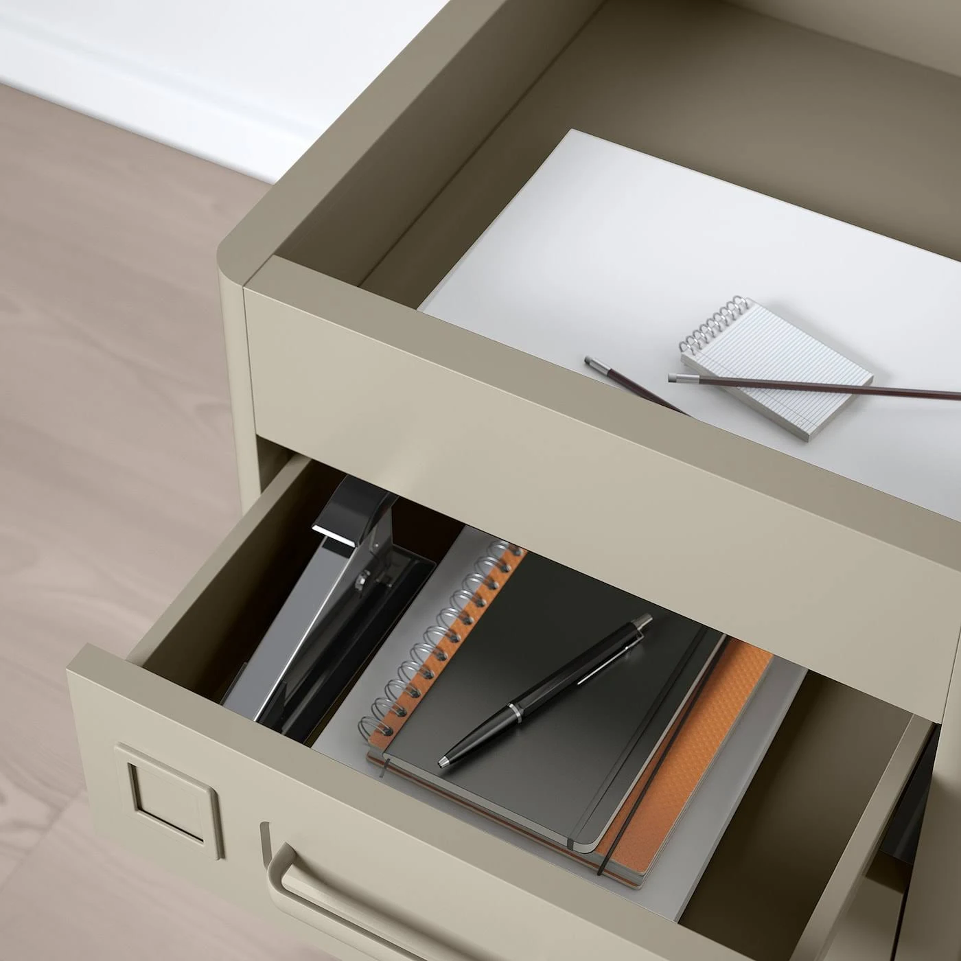 IKEA - IDSEN Drawer Unit on Casters, Beige, 16 1/2x24