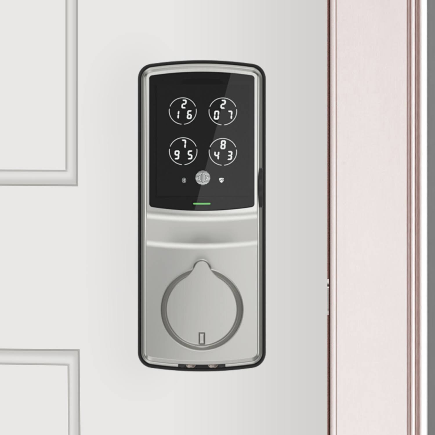 Lockly Secure Smart Latch Door Lock with Touchscreen (Venetian Bronze)
