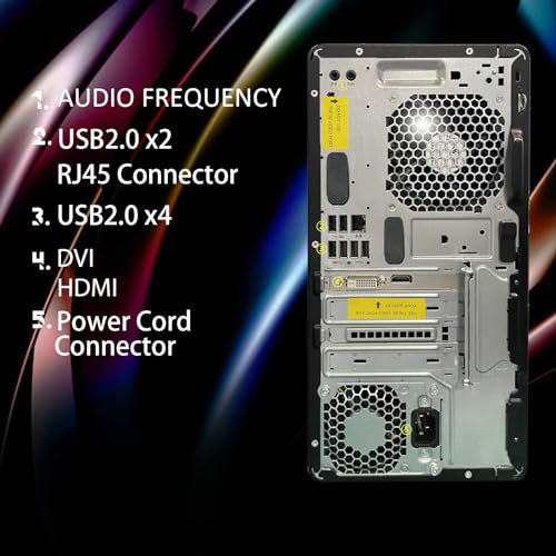 HP RGB Gaming Desktop Computer, Intel Quad Core I5-6500 up to 3.6GHz, GeForce GT 1030 2G, 32GB DDR4, 1T SSD + 3T HDD, RGB Keyboard & Mouse, 600M WiFi & Bluetooth, Win 10 Pro (Renewed)