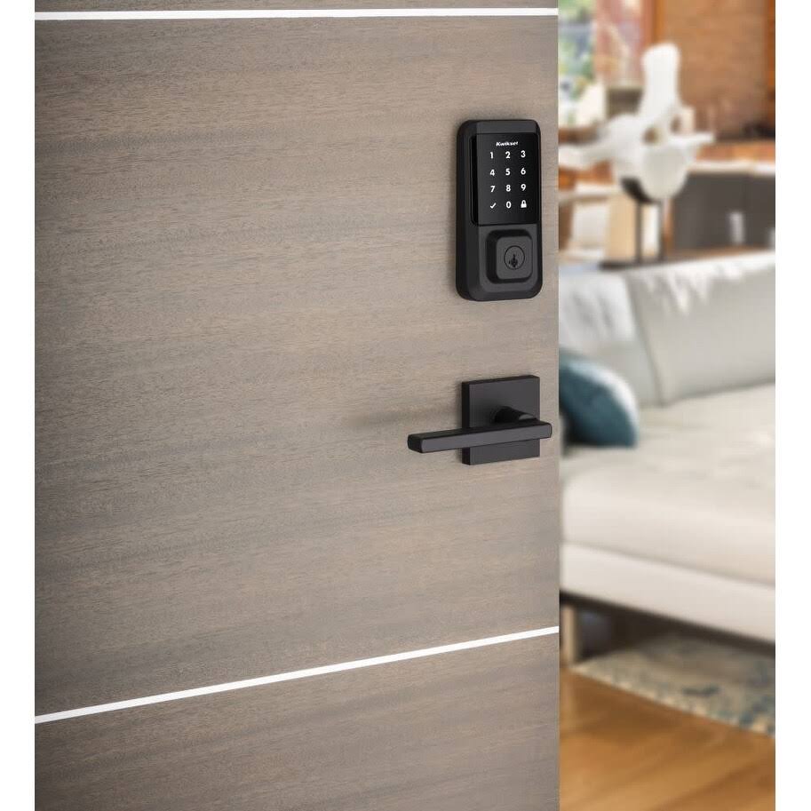 Kwikset Halo Touchscreen Wi-Fi Smart Lock Iron Black