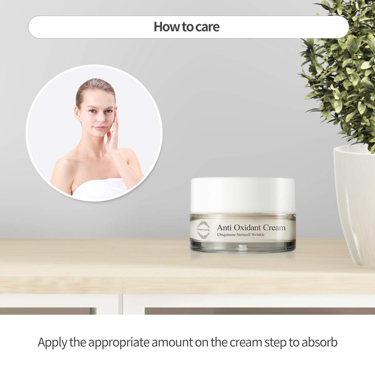 AntiOxidant Cream, Anti Aging Face Moisturizer For Day & Night OxygenCeuticals, 1.69 oz Pack of 2