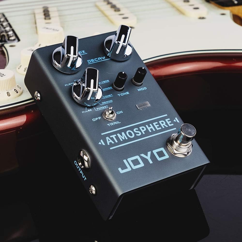 JOYO Effect Pedals, Digital Delay with Looper and Digital Reverb with MOD Octave Pedals for Electric Guitar Most Frequently Combination Budget Pedals in Bundle