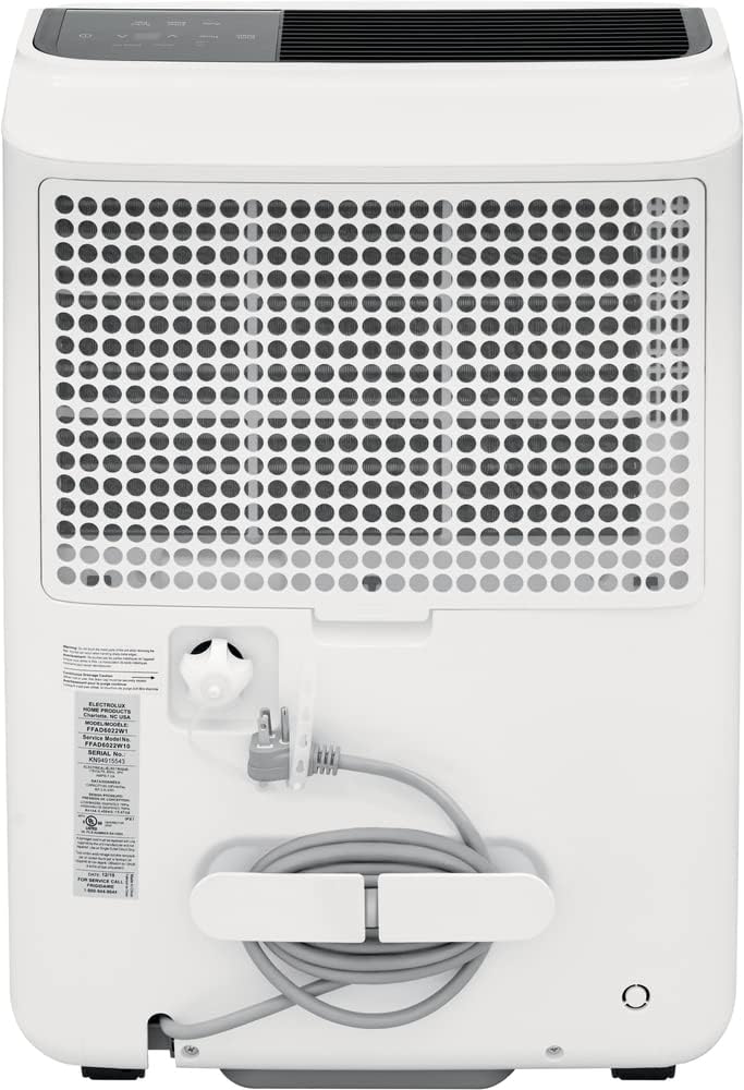 Frigidaire Dehumidifier, High Humidity 50 Pint Capacity, in White