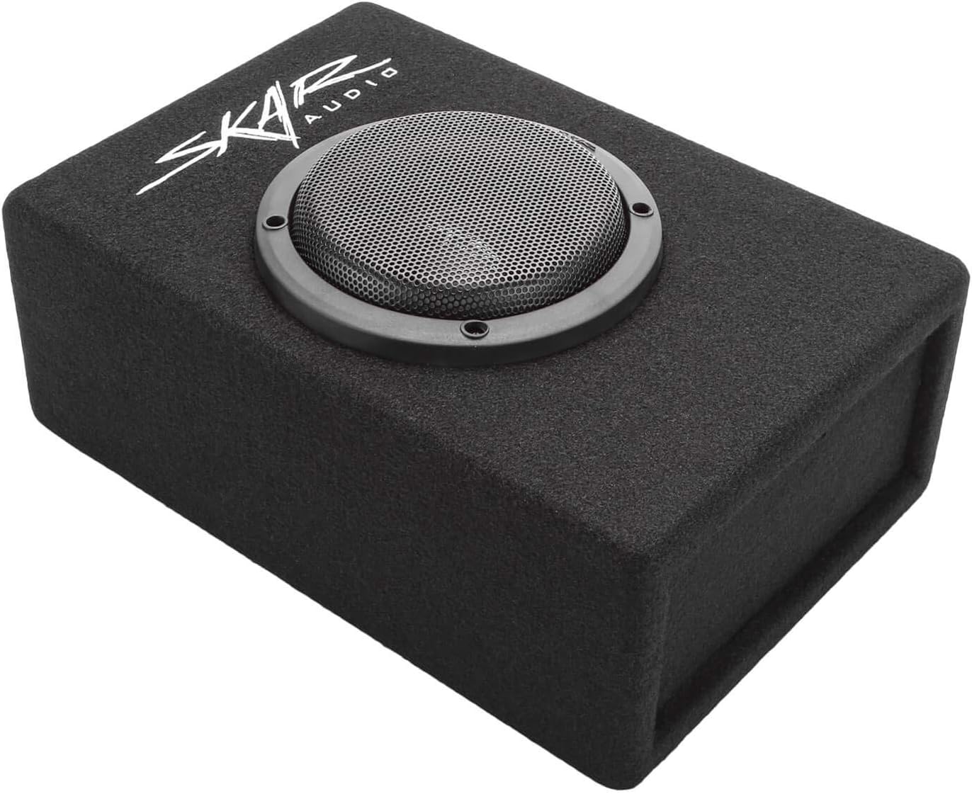 Skar Audio EVL-1X65D4-V-LP 6.5 400 Watt Low Profile Slot Port Loaded Car Subwoofer Enclosure
