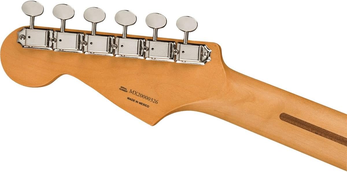 Fender H.E.R. Stratocaster Electric Guitar, with 2-Year Warranty, Chrome Glow, Maple Fingerboard