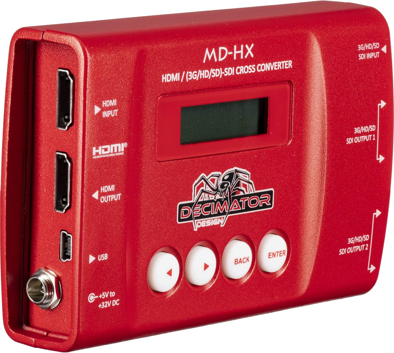 Decimator MD-HX HDMI and SDI Cross Converter with Scaling & Frame Rate Conversion