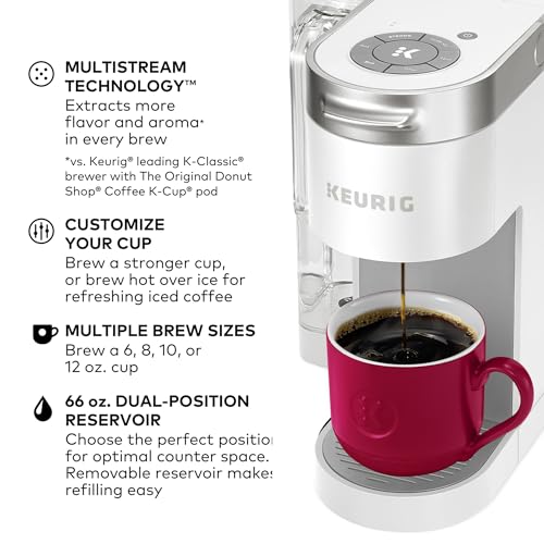 Keurig® K-Supreme Single Serve K-Cup Pod Coffee Maker, MultiStream Technology