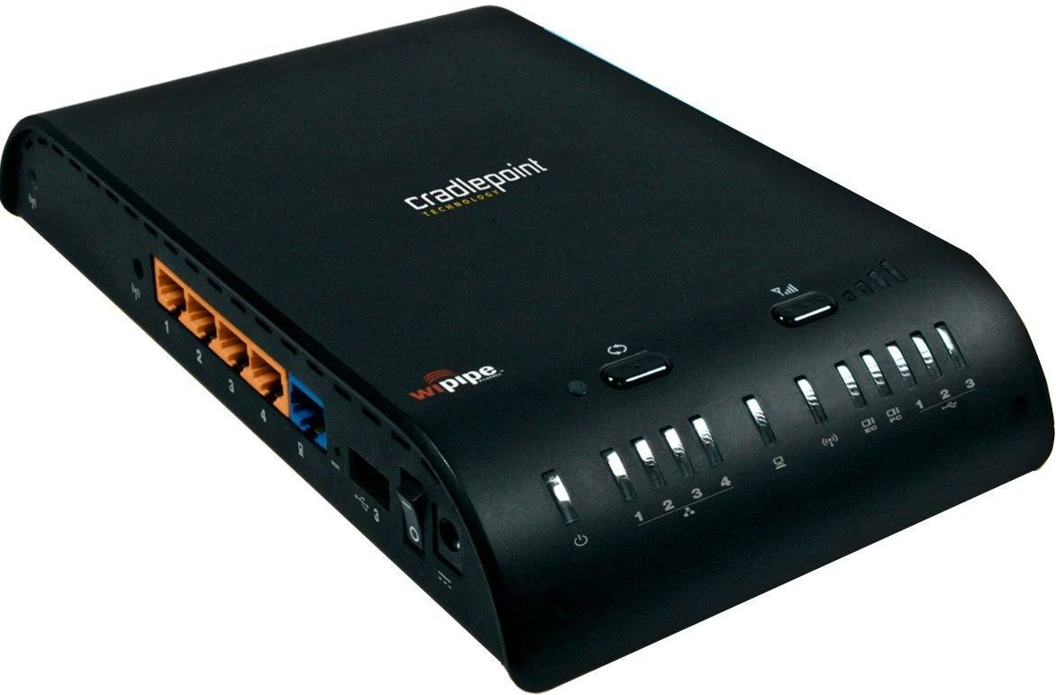 Cradlepoint FailSafe Gigabit N Router for Mobile Broadband Mbr1200