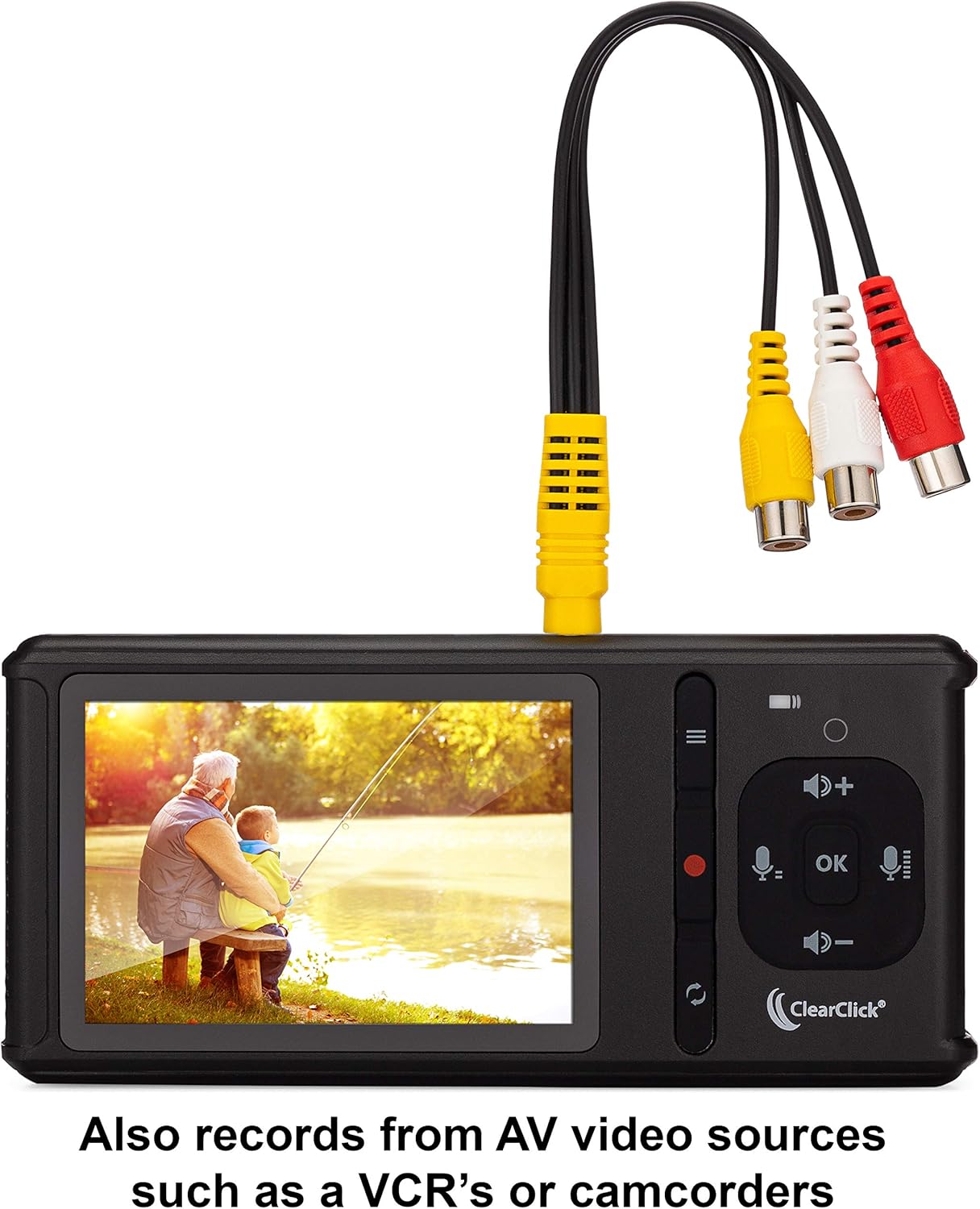 ClearClick HD Video Capture Box Ultimate (4K Edition) - Record and Stream Video from HDMI (Up to 4K30) and AV Video Sources, No Computer Required (Updated)