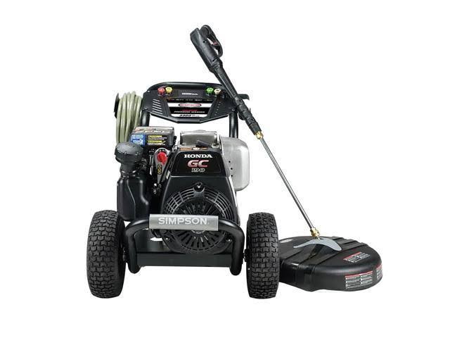 Simpson 61033 MegaShot 3300 PSI 2.4 GPM Honda GC190 Axial Cam Premium Cold Water Residential Gas Pressure Washer