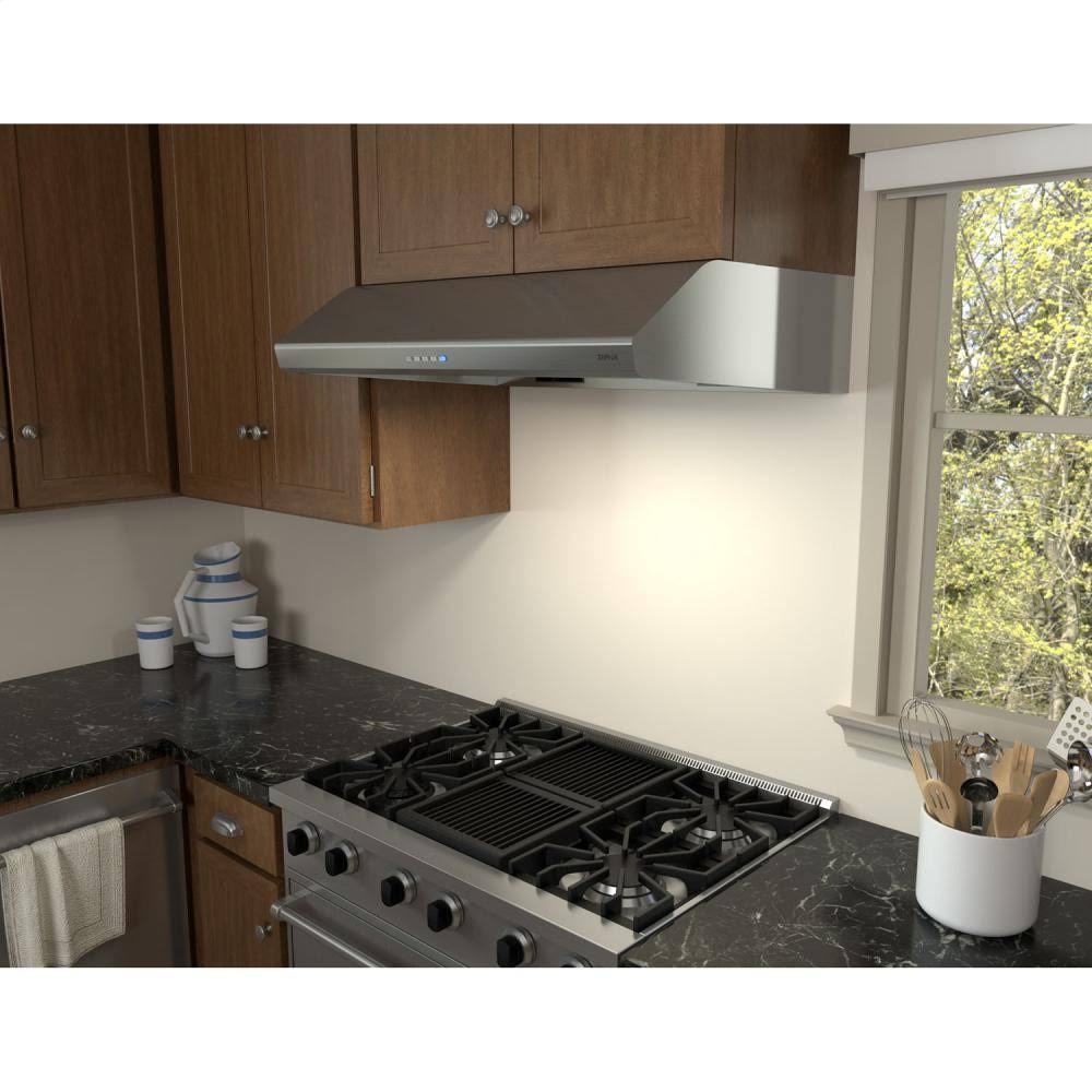 Zephyr Power Hurricane AK2536BS 35.9x22 Hood - 695 CFM - Stainless Steel