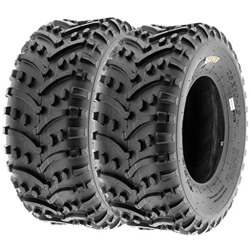 SunF A032 22x11-8 Turf & Trail ATV UTV Golf Cart Off-Road Tires, PR, Tubeless