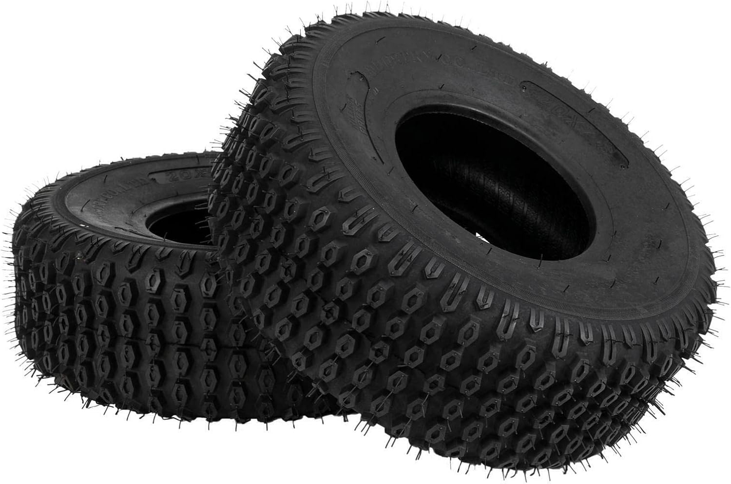 MOTORHOT Set of 2 20x7-8 All Terrain ATV UTV Tire 20x7x8 4PR Tubeless