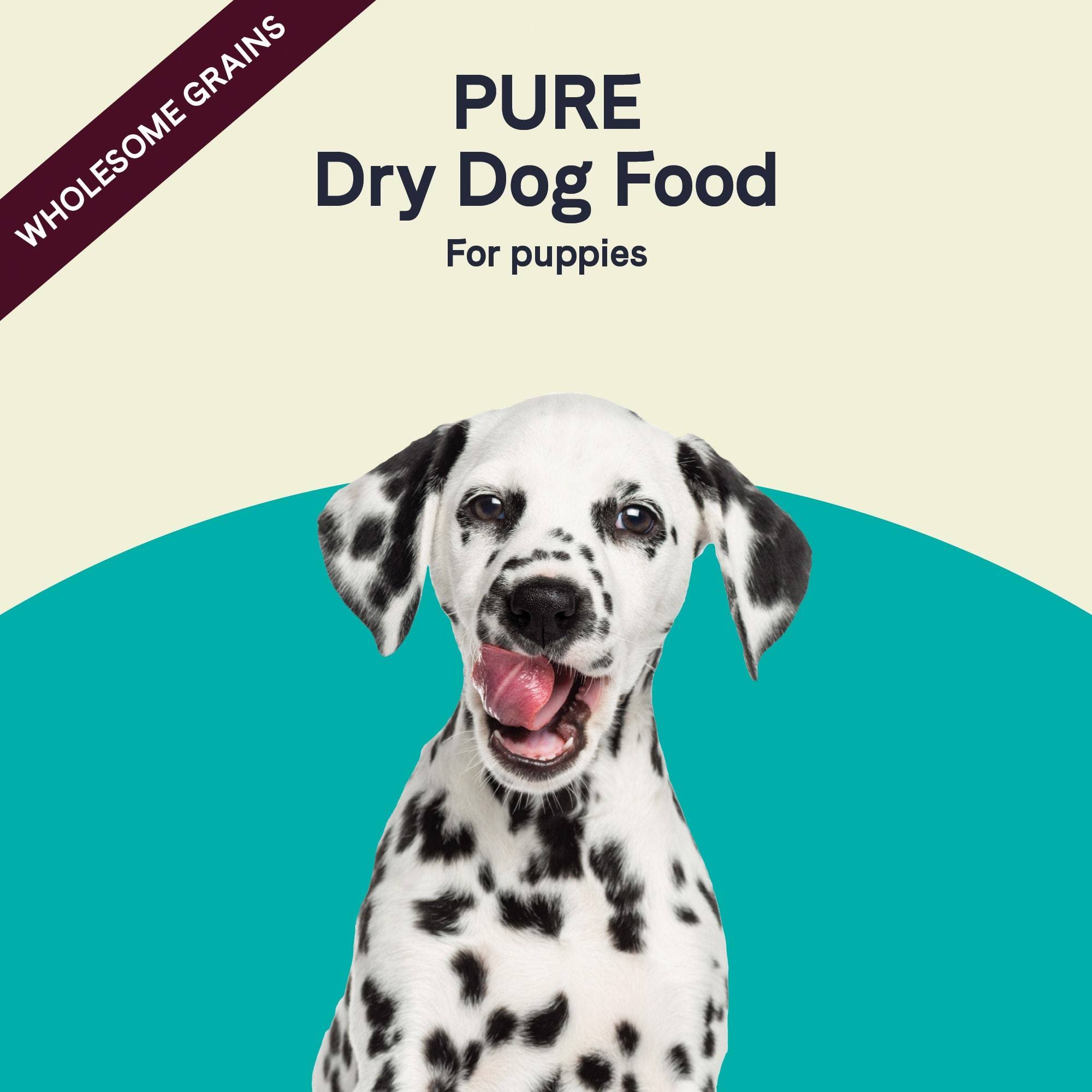 Canidae Pure Puppy Real Salmon u0026 Oatmeal Recipe Dry Food, 24 lbs.